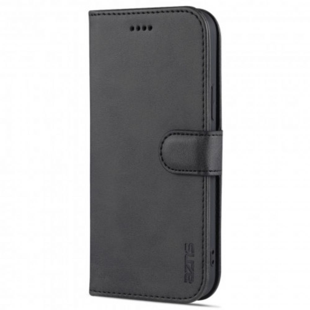 Flip Case Für iPhone 13 Azns Kunstleder