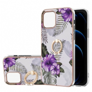 Handyhülle Für iPhone 13 Blumenständer-ring