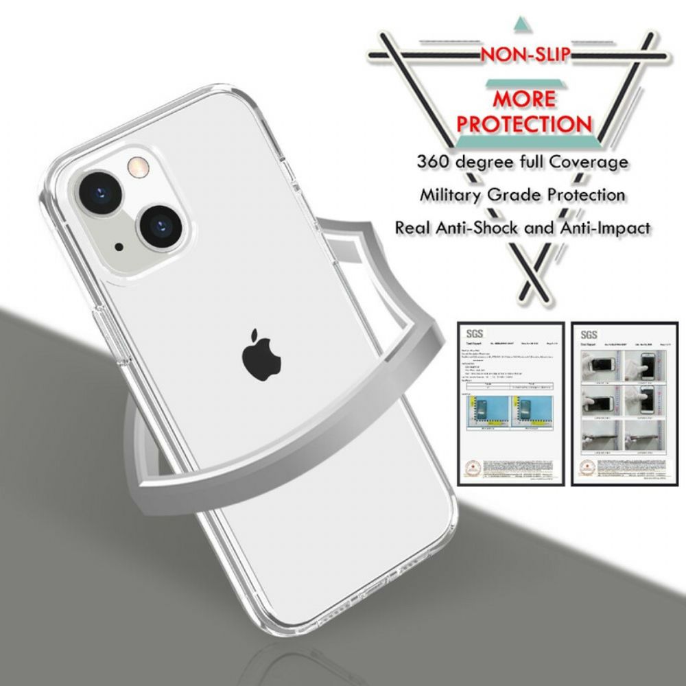 Hülle Für iPhone 13 Transparent Getönt
