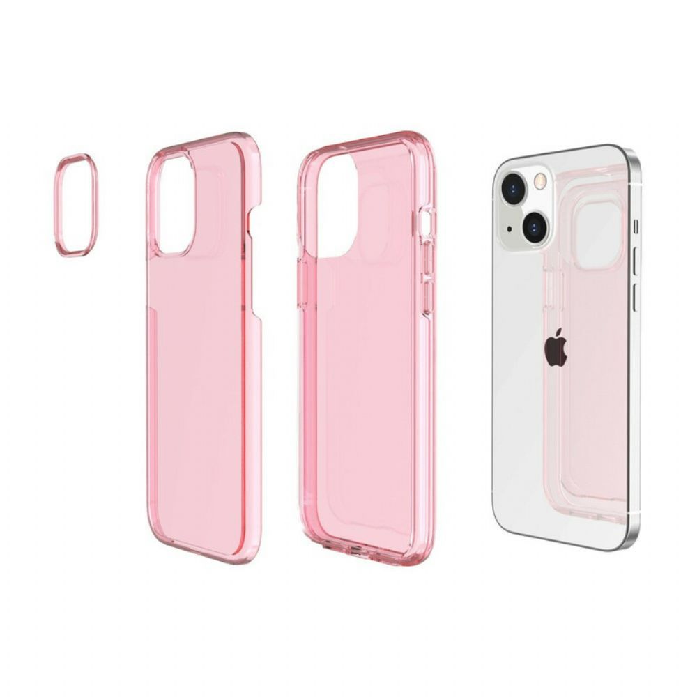 Hülle Für iPhone 13 Transparent Getönt