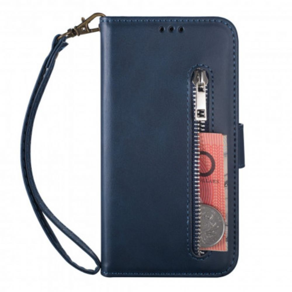 Lederhüllen Für iPhone 13 Brieftasche Mit Lanyard