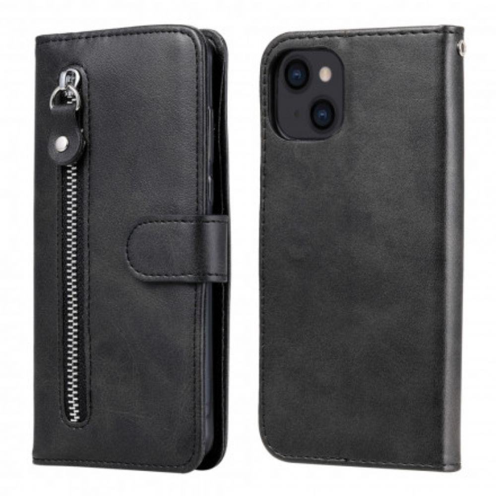 Lederhüllen Für iPhone 13 Vintage Geldbörse