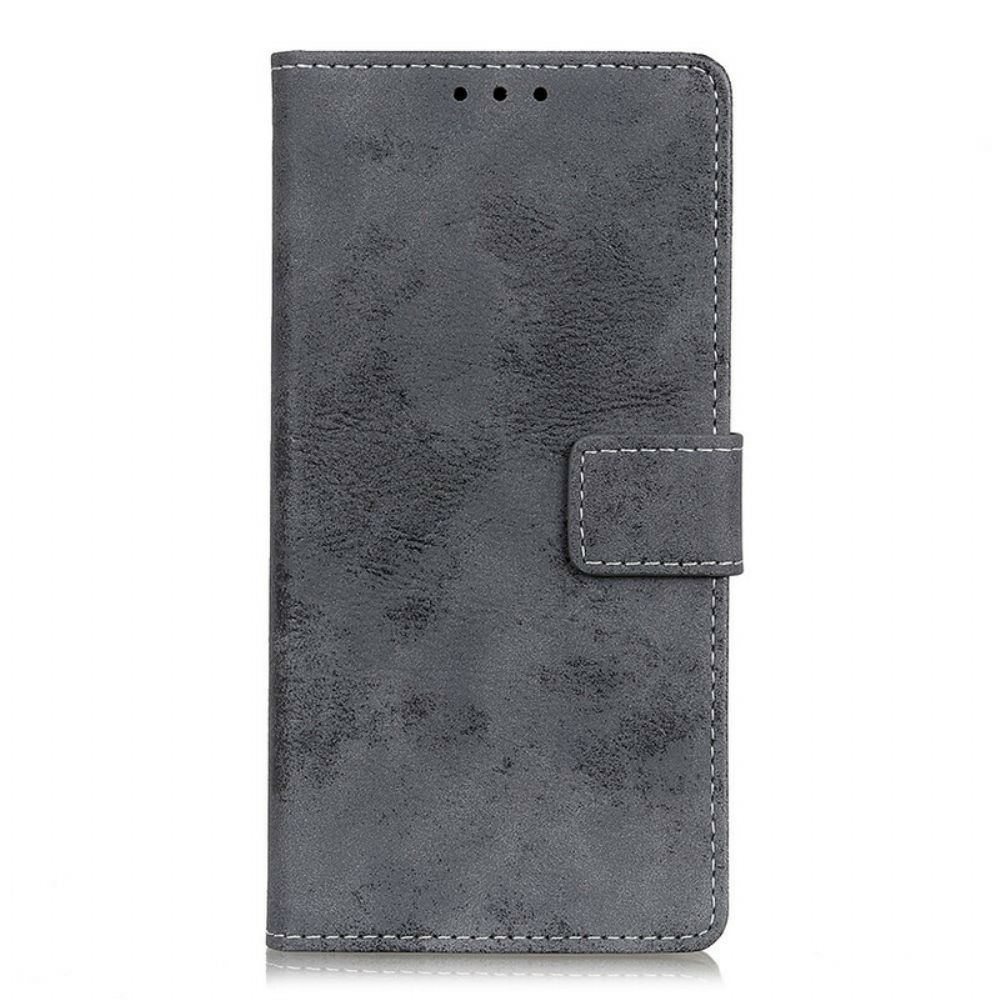 Lederhüllen Für iPhone 13 Vintage-leder-effekt