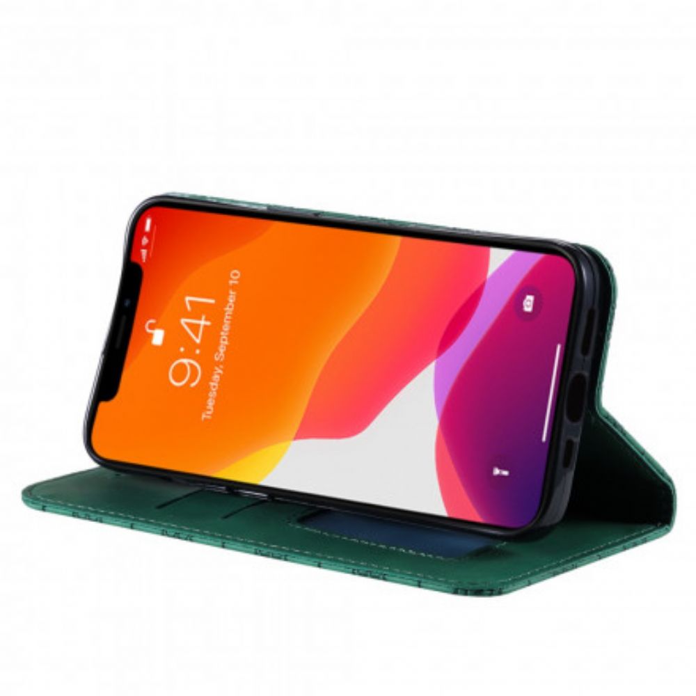 Schutzhülle Für iPhone 13 Flip Case Barockblumen