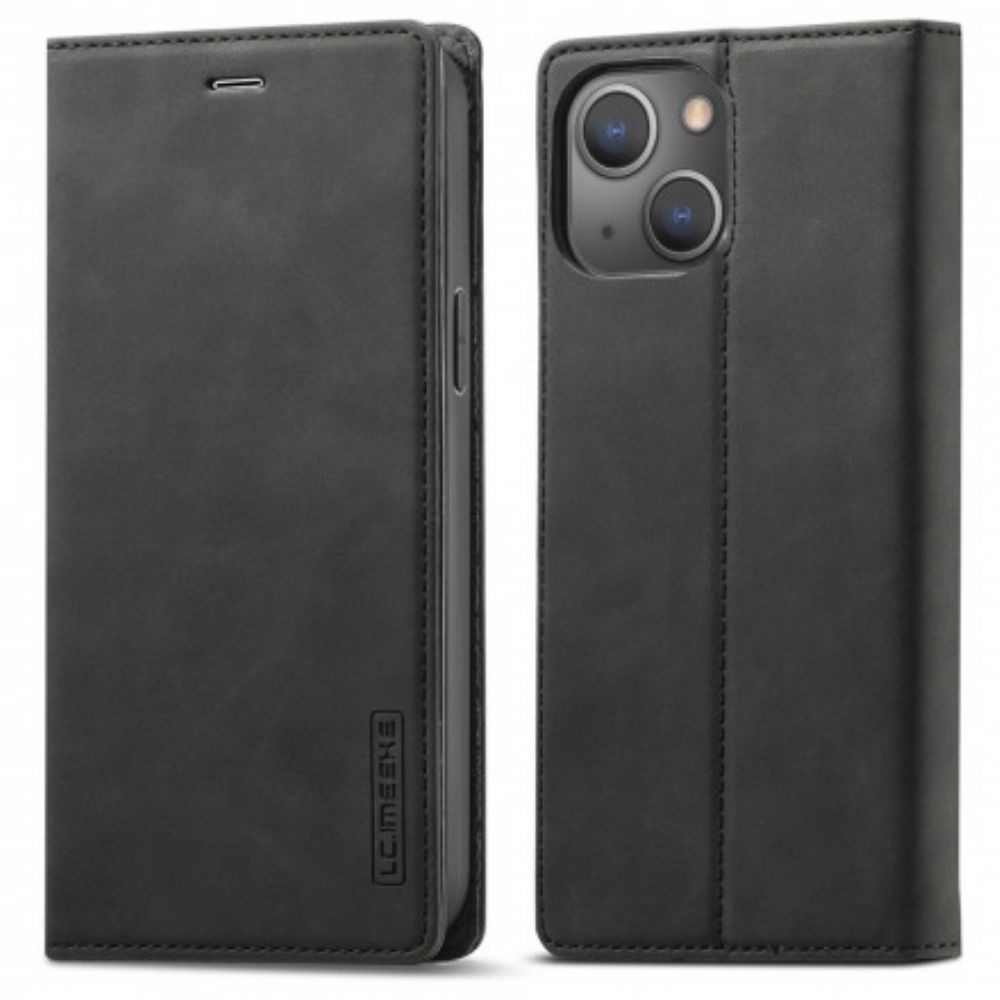 Schutzhülle Für iPhone 13 Flip Case Lc.imeeke Ledereffekt