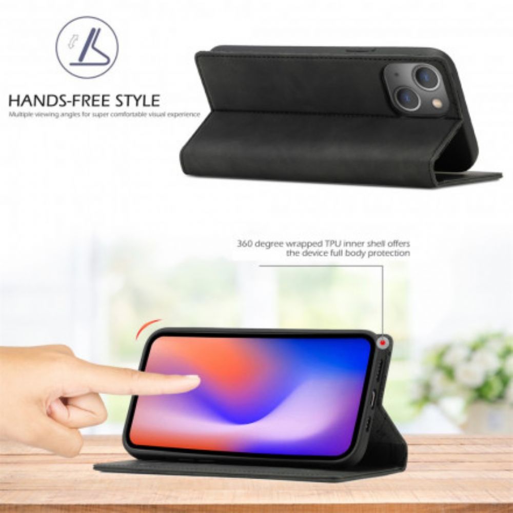 Schutzhülle Für iPhone 13 Flip Case Lc.imeeke Ledereffekt