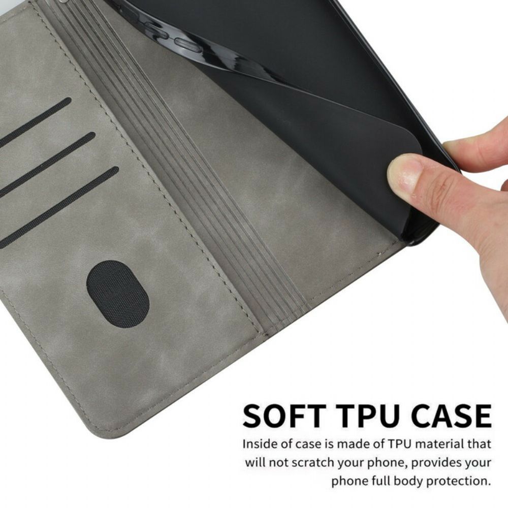 Schutzhülle Für iPhone 13 Flip Case Lederoptik Im S-design