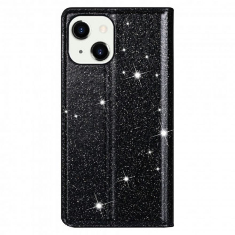Schutzhülle Für iPhone 13 Flip Case Pailletten-stil