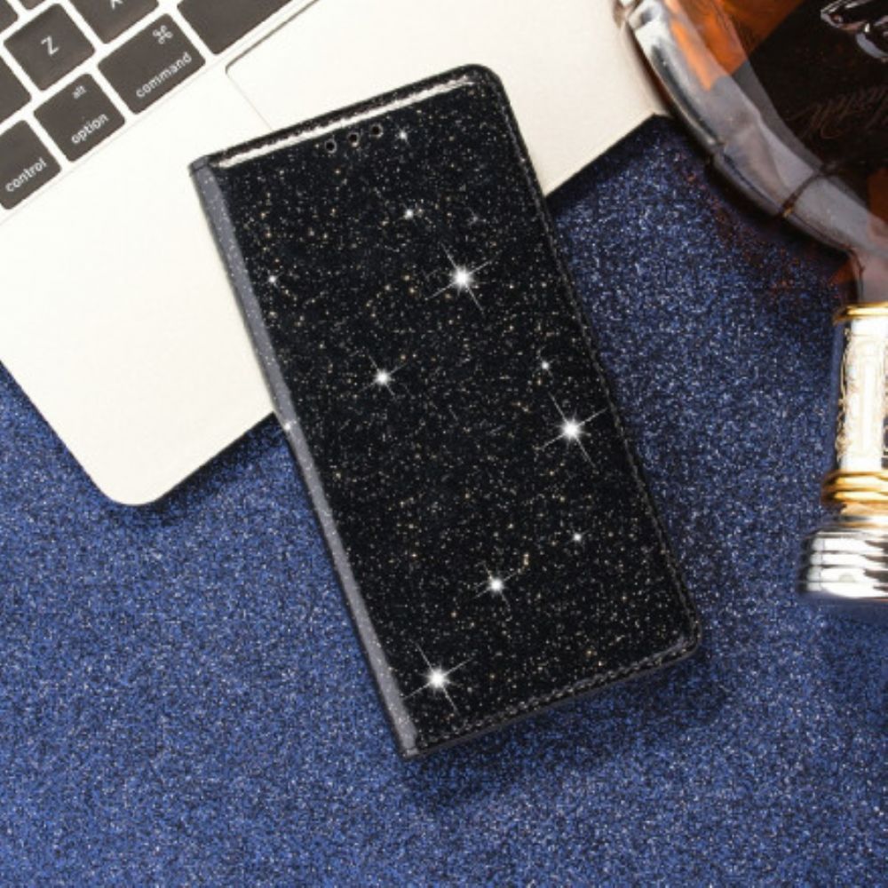 Schutzhülle Für iPhone 13 Flip Case Pailletten-stil