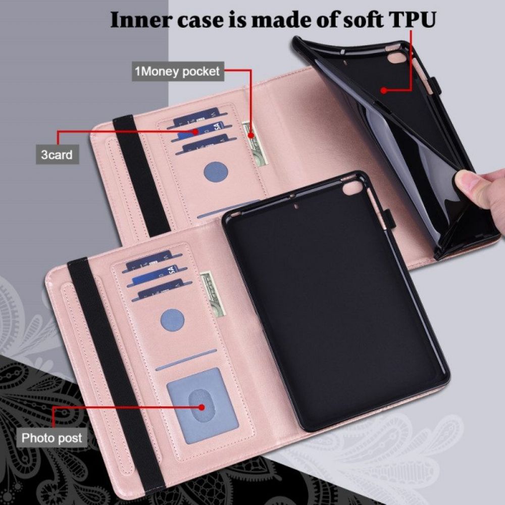 Case Für Samsung Galaxy Tab A8 (2024) Blumendesign