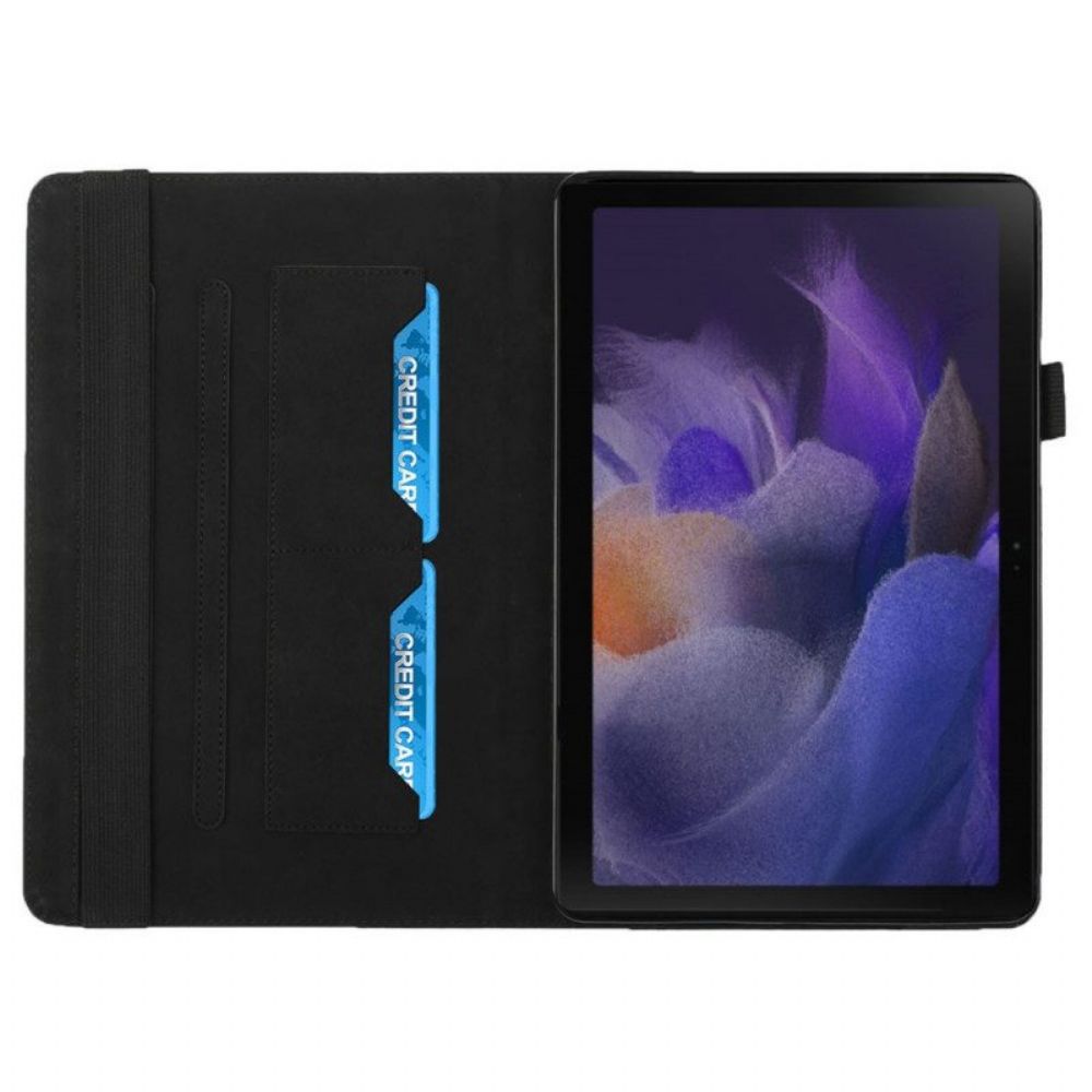 Case Für Samsung Galaxy Tab A8 (2024) Strukturiertes Gummiband