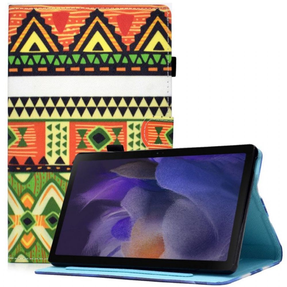 Flip Case Für Samsung Galaxy Tab A8 (2024) Aztekisch