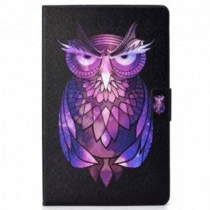 Flip Case Für Samsung Galaxy Tab A8 (2024) Eulen
