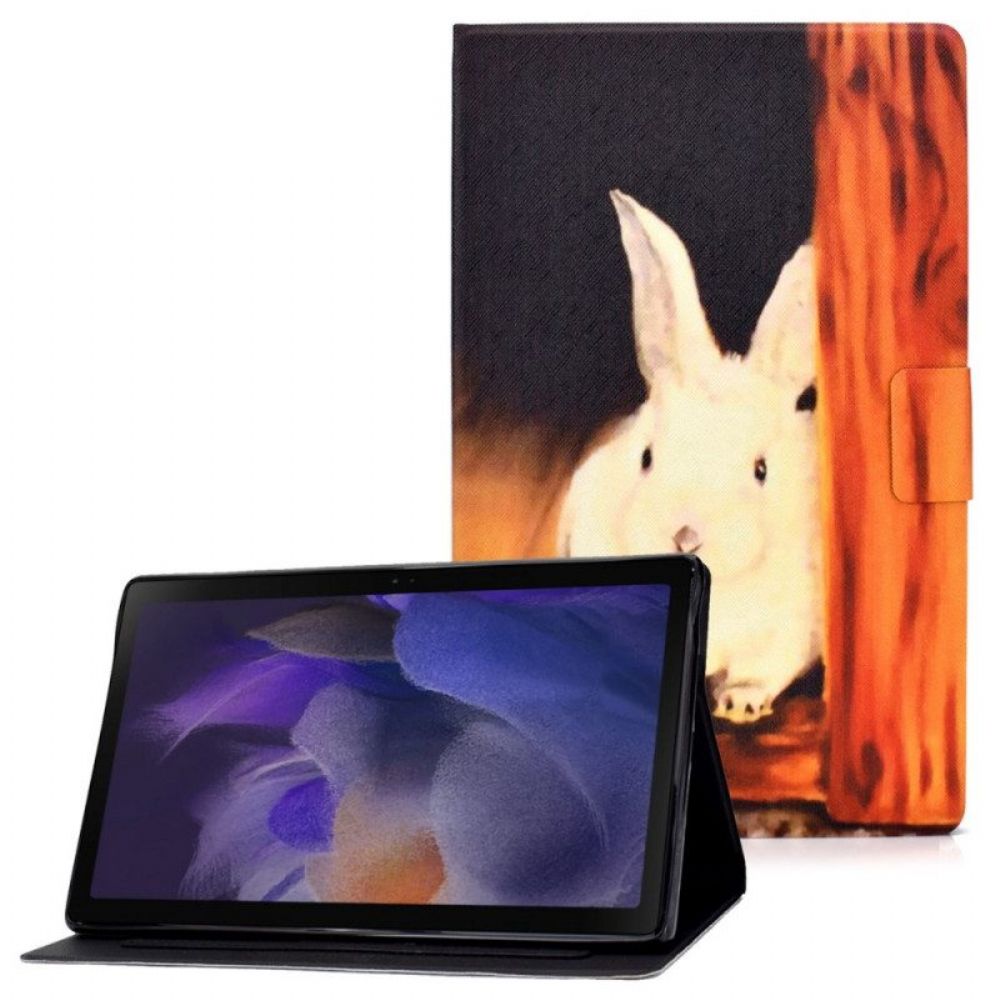 Flip Case Für Samsung Galaxy Tab A8 (2024) Kaninchen