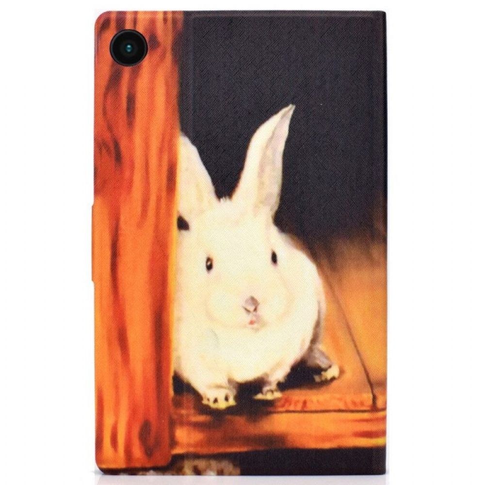 Flip Case Für Samsung Galaxy Tab A8 (2024) Kaninchen
