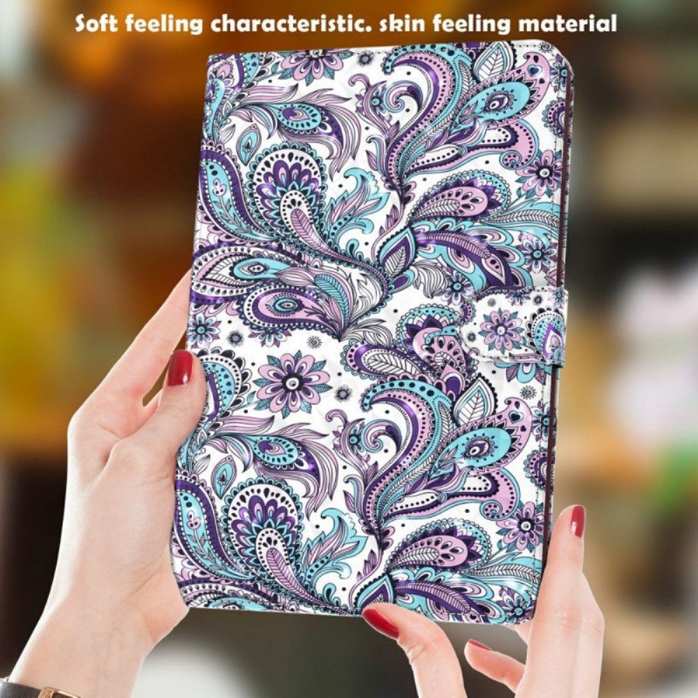 Flip Case Für Samsung Galaxy Tab A8 (2024) Paisley