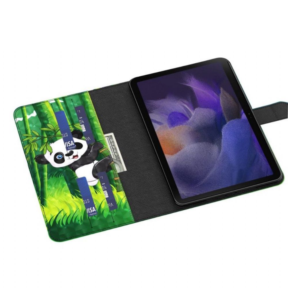 Flip Case Für Samsung Galaxy Tab A8 (2024) Panda