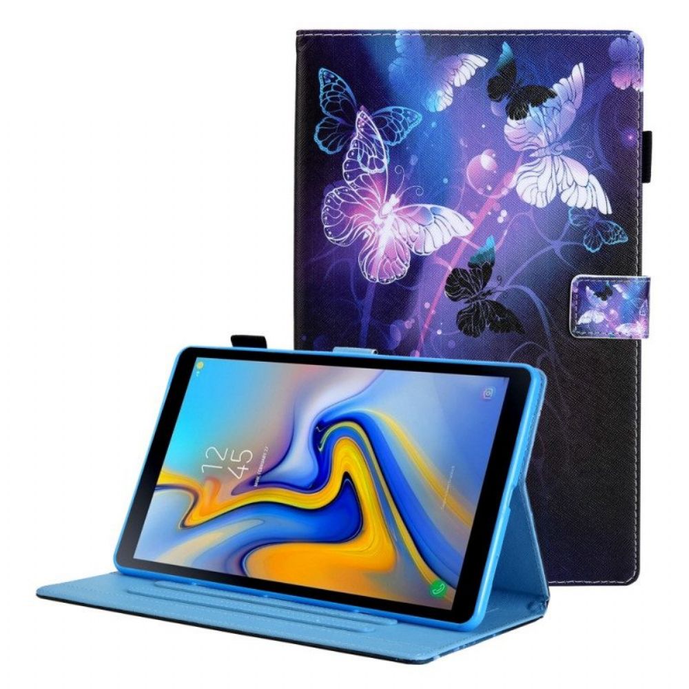 Lederhüllen Für Samsung Galaxy Tab A8 (2024) Magische Schmetterlinge