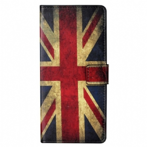 Flip Case Für iPhone 13 Pro Max England-flagge
