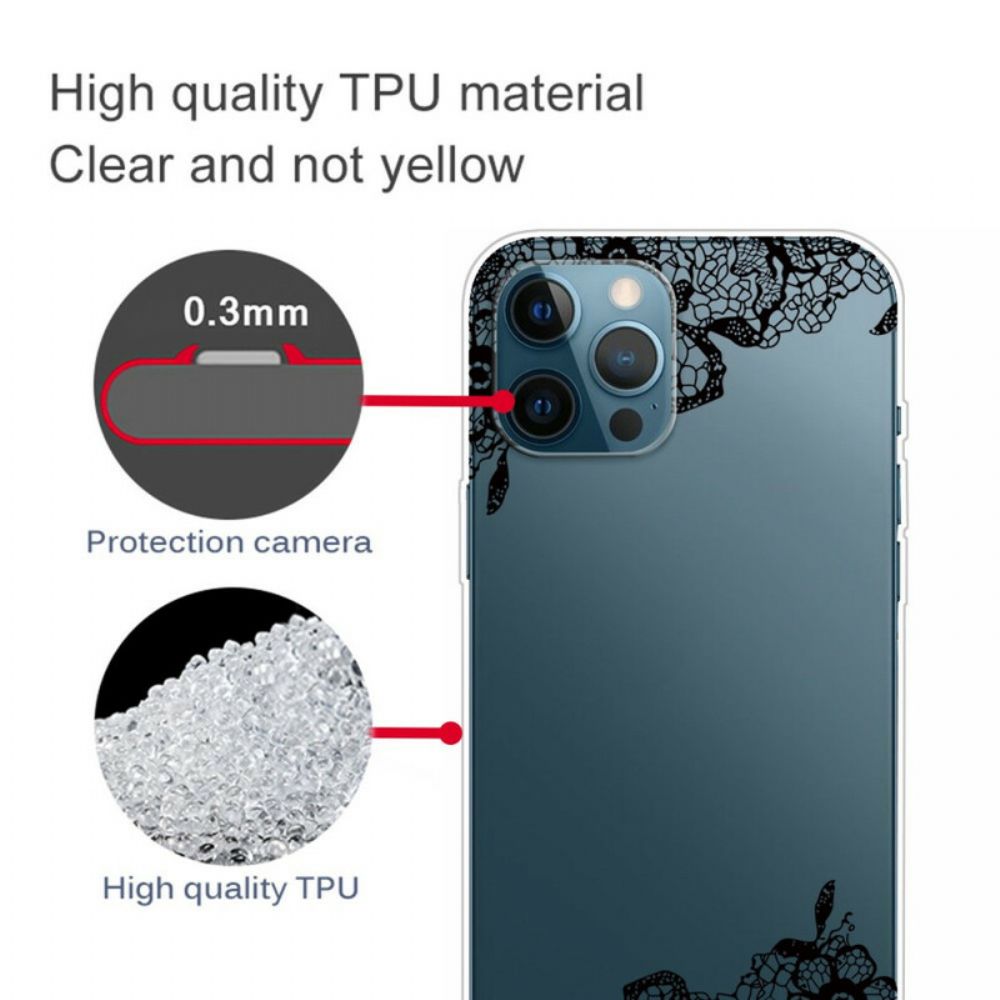 Handyhülle Für iPhone 13 Pro Max Feine Spitze