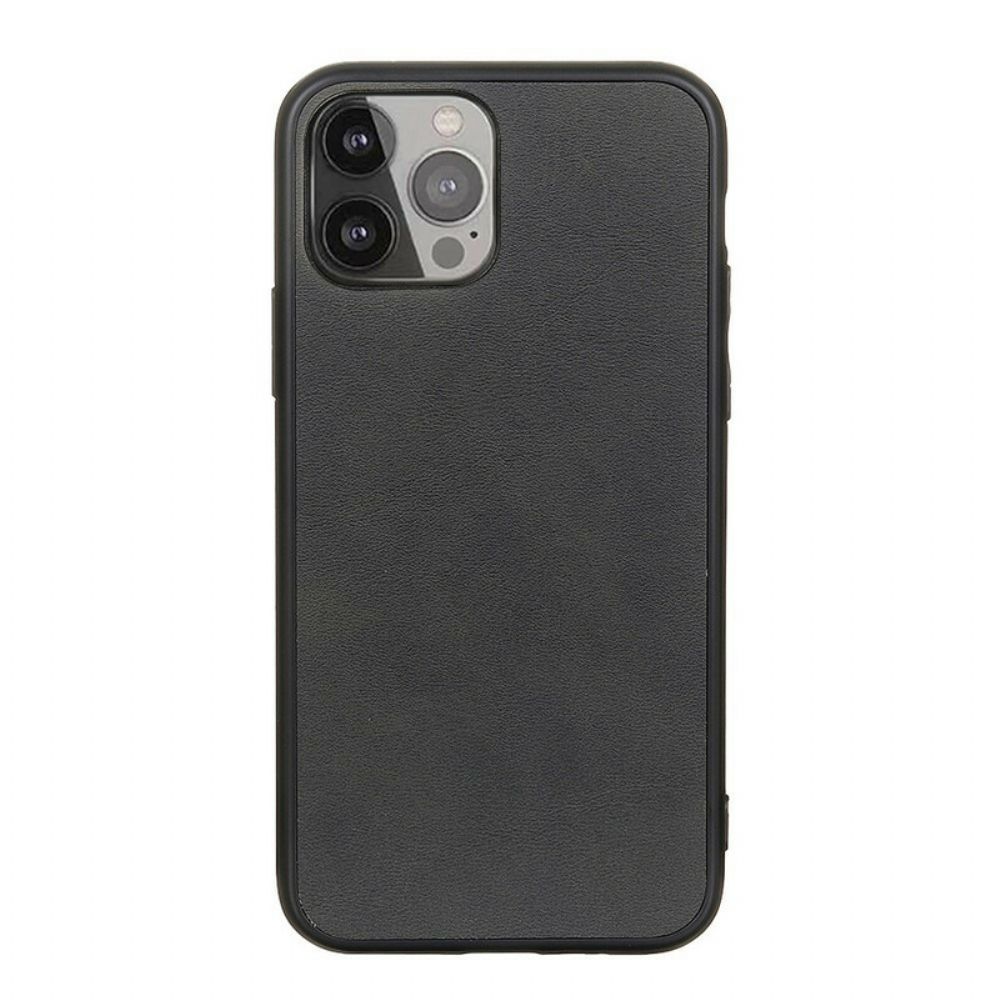 Handyhülle Für iPhone 13 Pro Max Lederoptik In Edler Optik