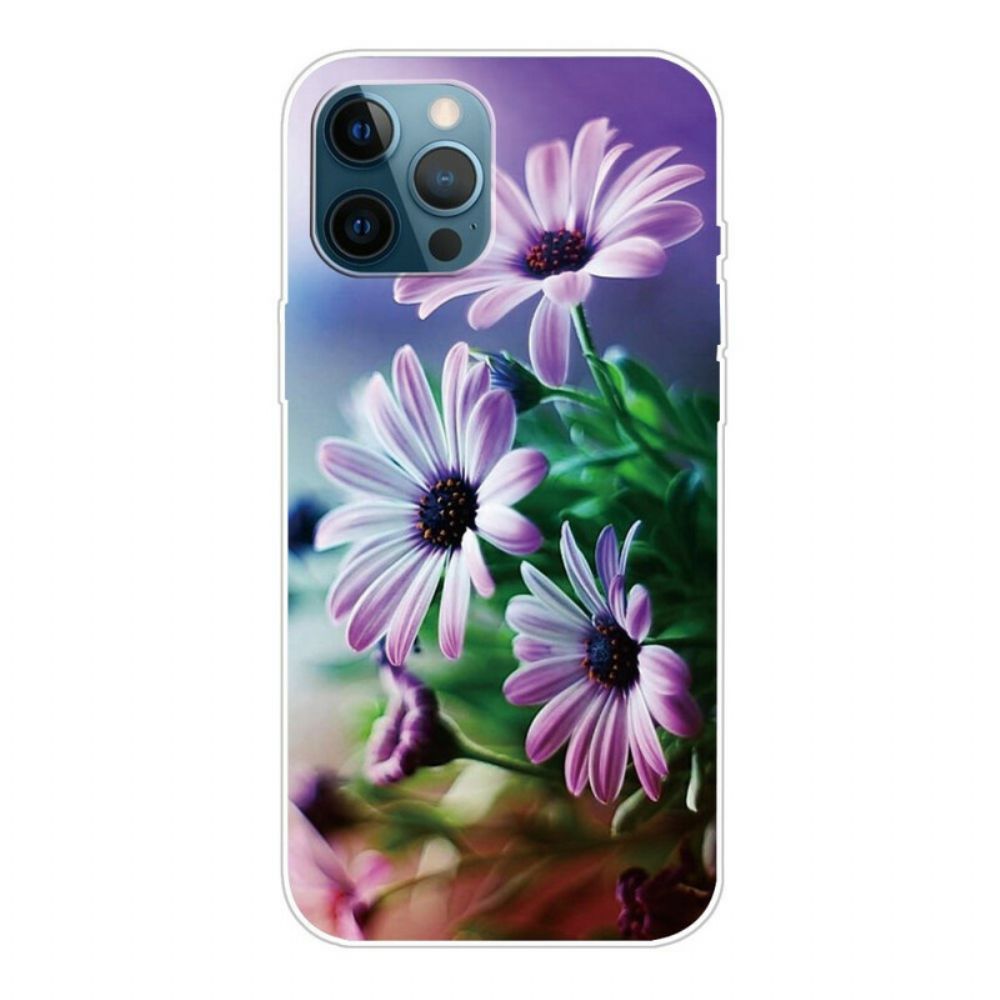 Handyhülle Für iPhone 13 Pro Max Realistische Blumen
