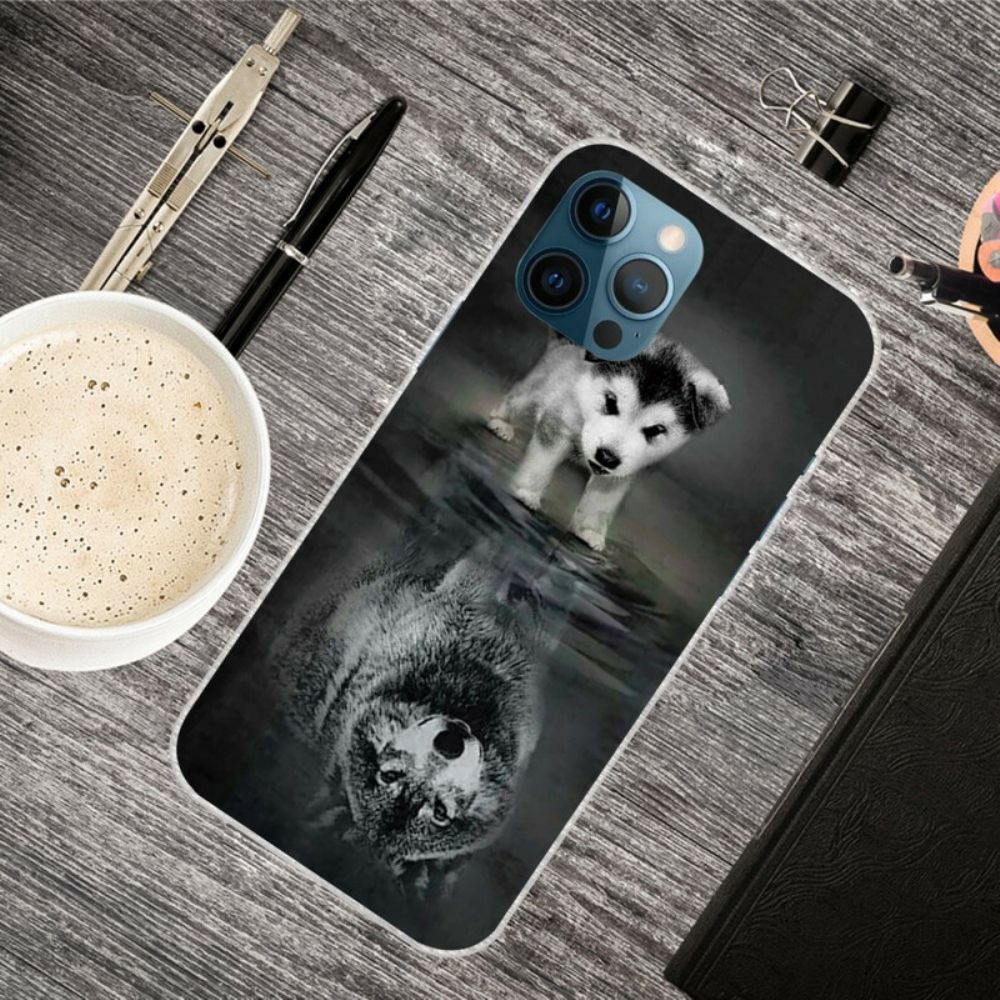 Handyhülle Für iPhone 13 Pro Max Welpen-traum