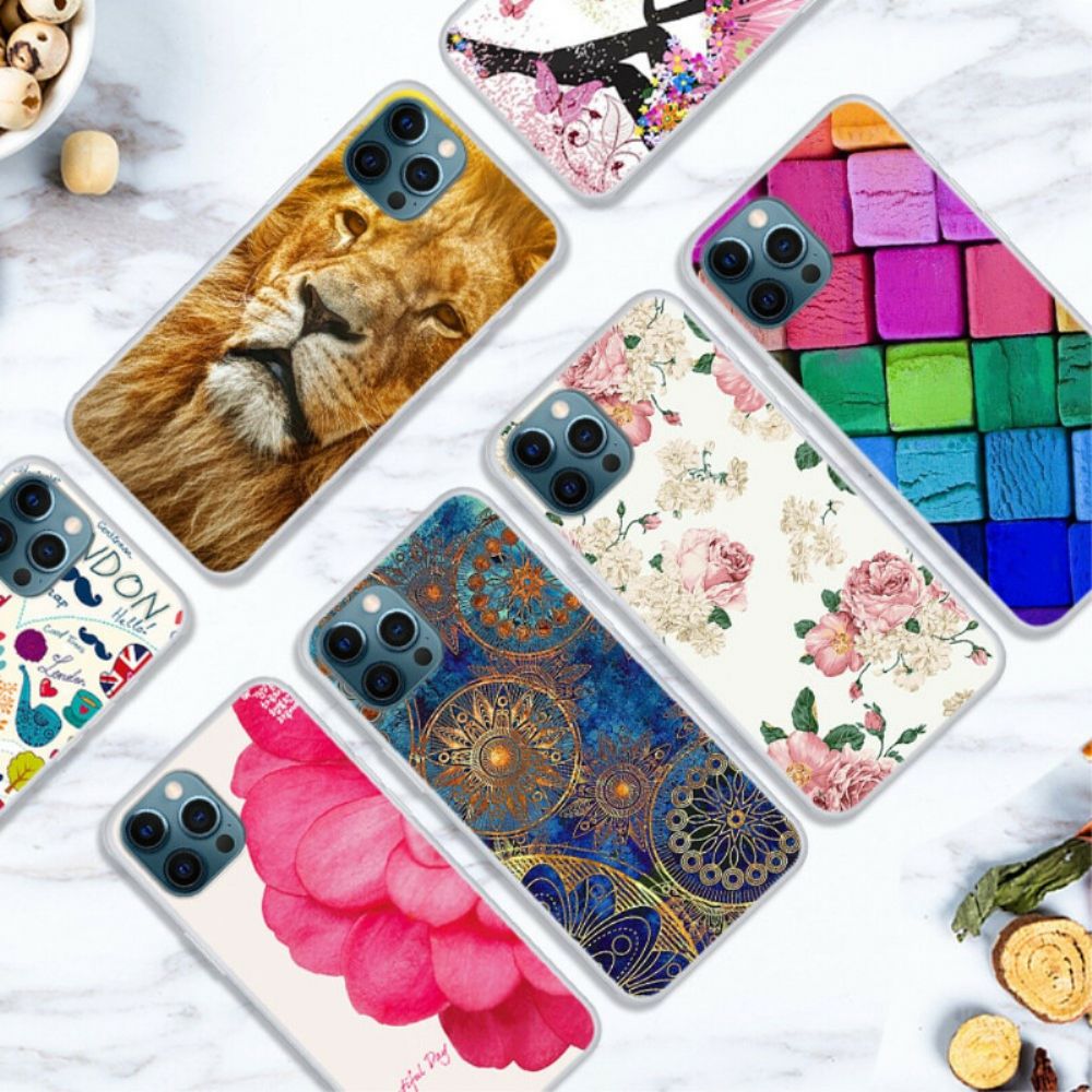 Hülle Für iPhone 13 Pro Max Freiheitsblumen