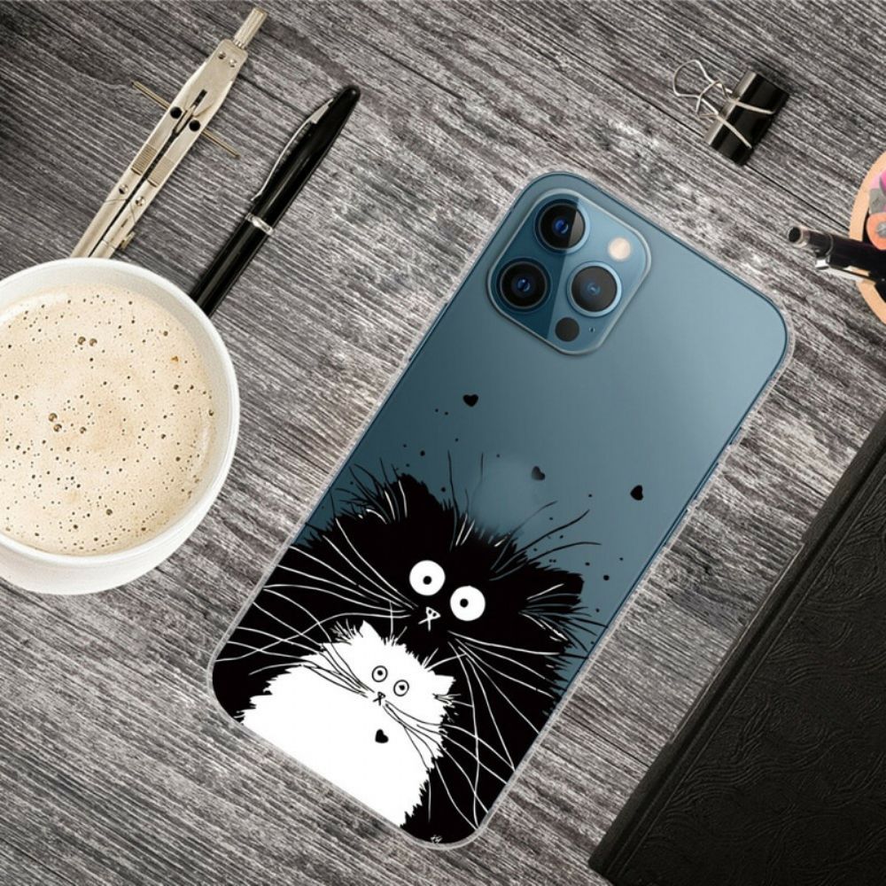 Hülle Für iPhone 13 Pro Max Sieh Dir Die Katzen An