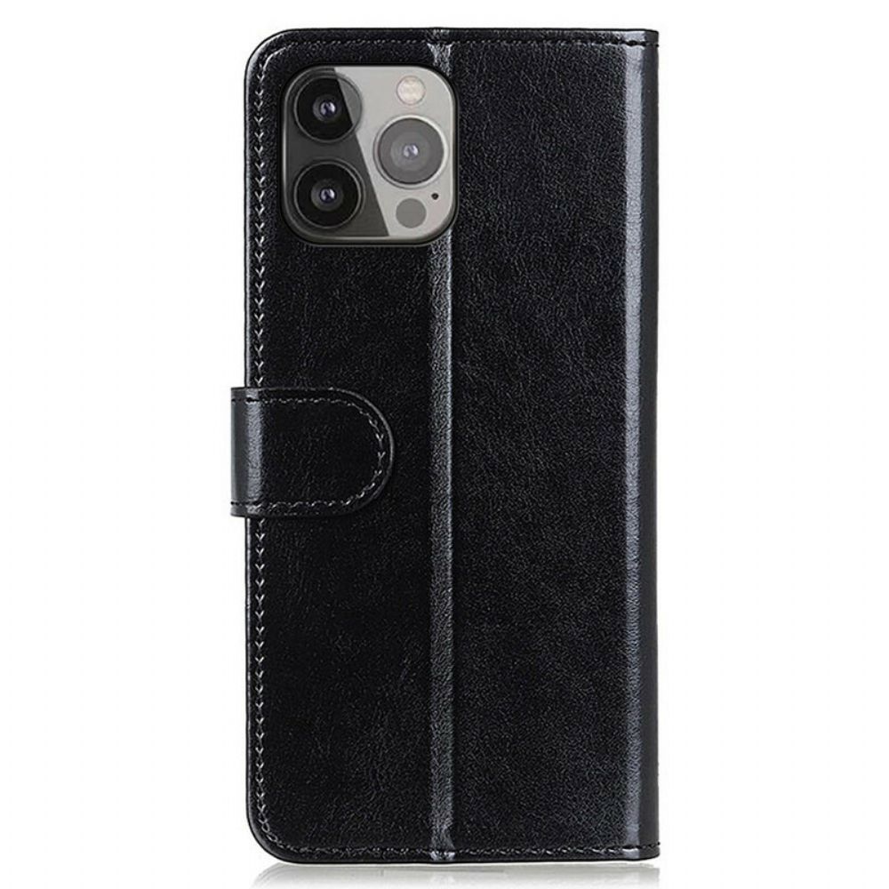Lederhüllen Für iPhone 13 Pro Max Finesse Kunstleder