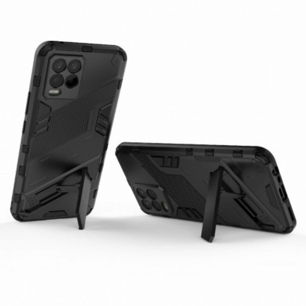 Hülle Für Realme 8 / 8 Pro Freihändiger Abnehmbarer Ständer Mit Zwei Positionen