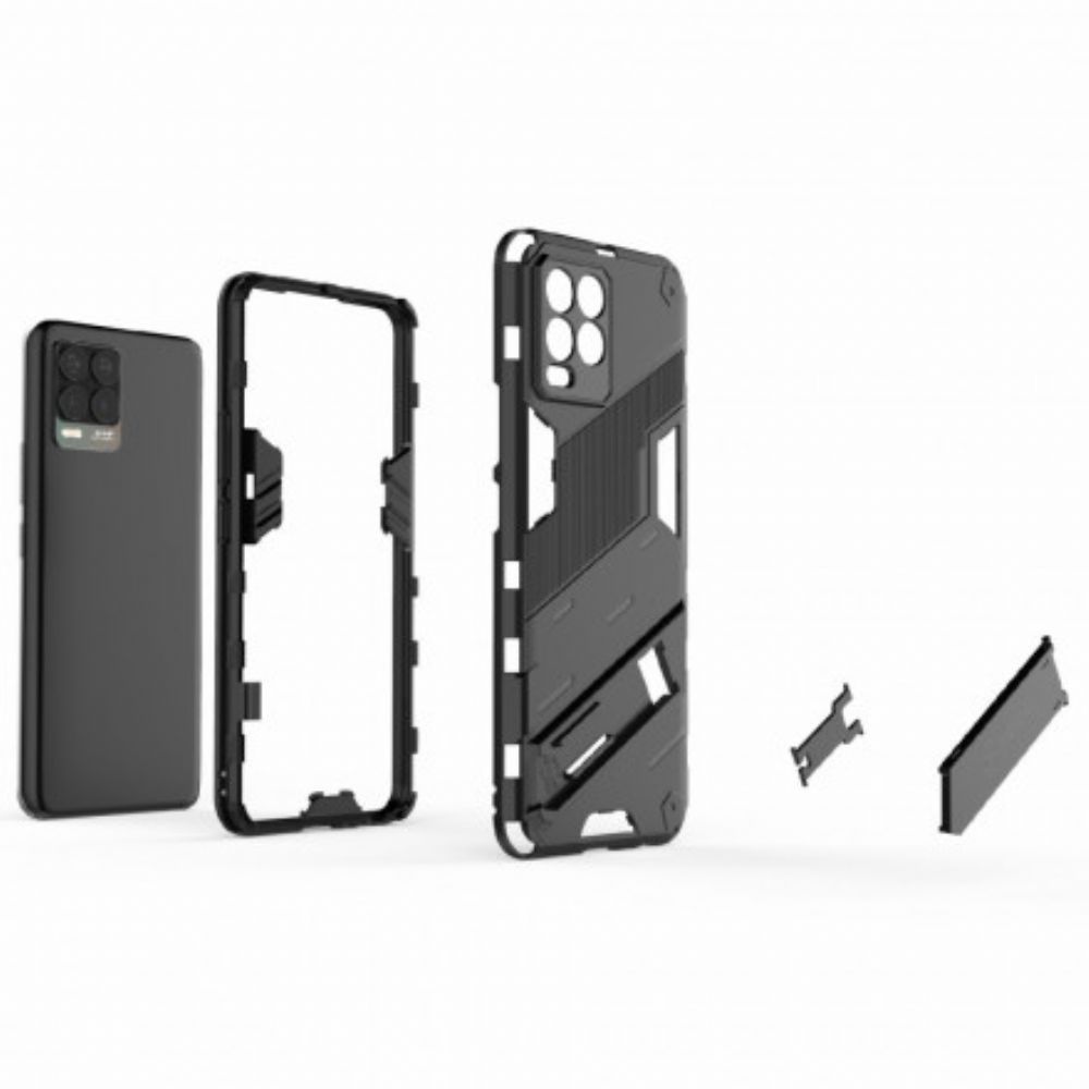 Hülle Für Realme 8 / 8 Pro Freihändiger Abnehmbarer Ständer Mit Zwei Positionen