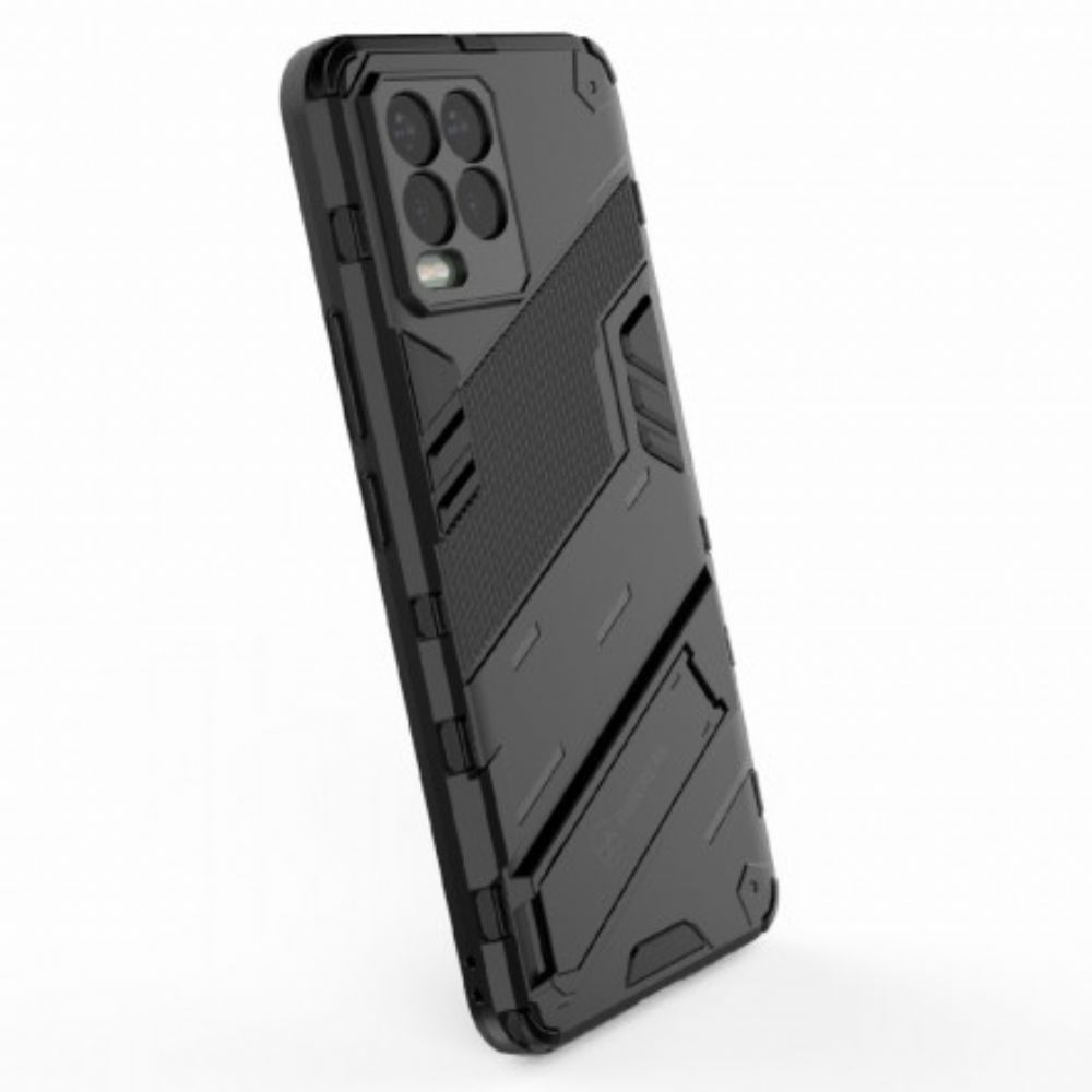 Hülle Für Realme 8 / 8 Pro Freihändiger Abnehmbarer Ständer Mit Zwei Positionen