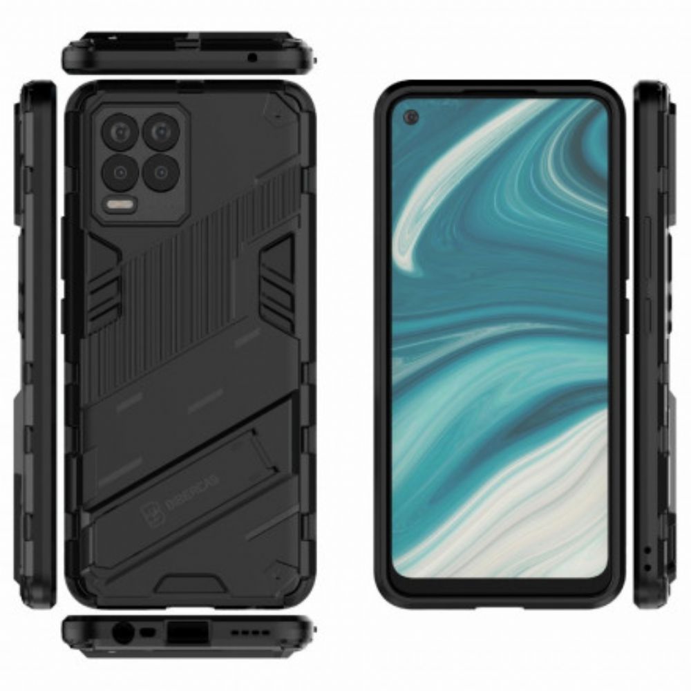 Hülle Für Realme 8 / 8 Pro Freihändiger Abnehmbarer Ständer Mit Zwei Positionen