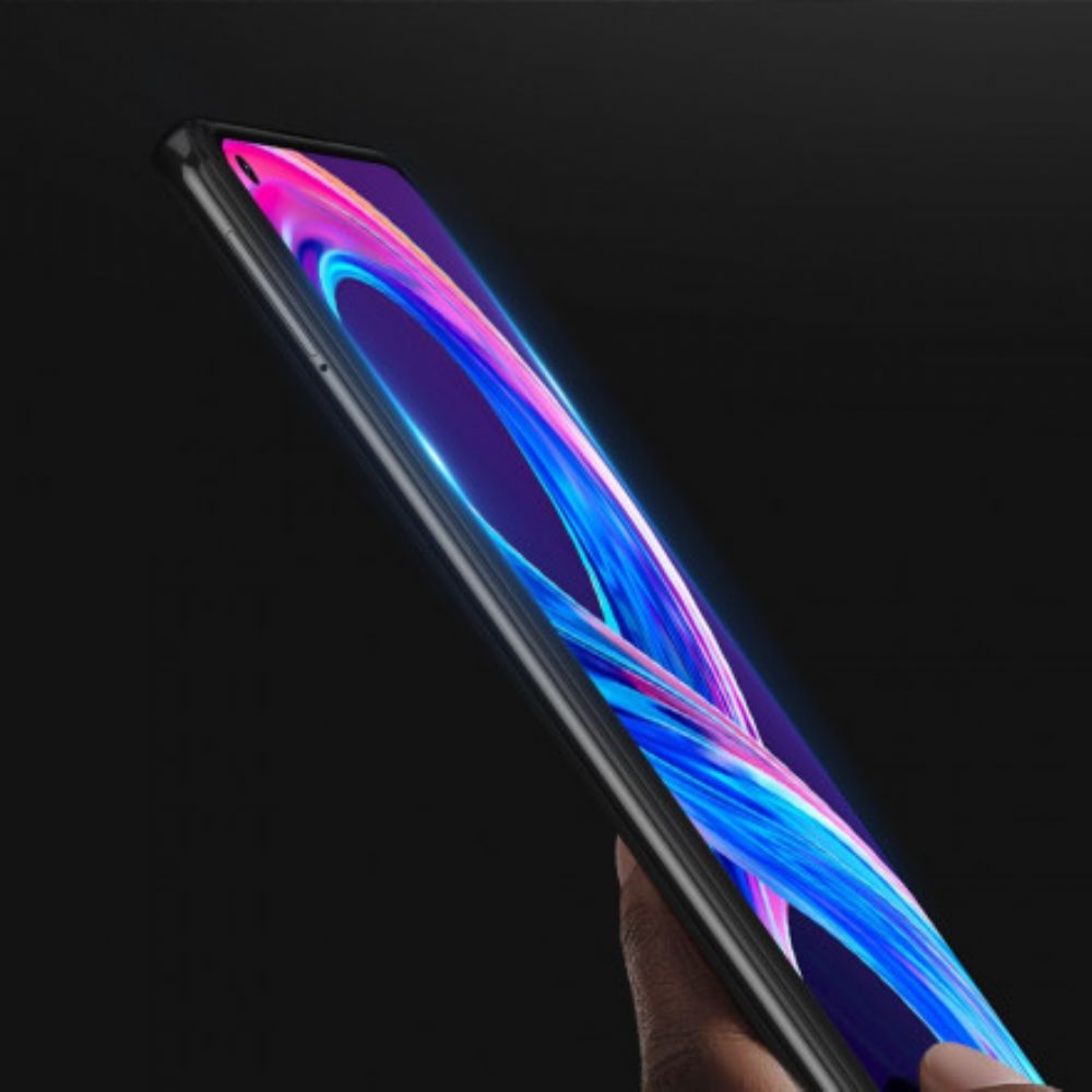 Realme 8/8 Pro Displayschutzfolie Aus Gehärtetem Glas Mit Schwarzen Rändern