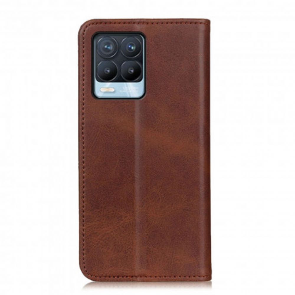 Schutzhülle Für Realme 8 / 8 Pro Flip Case Elegance Spaltleder