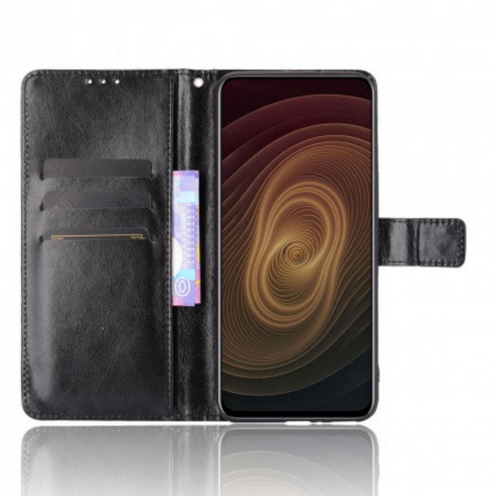 Flip Case Für ZTE Axon 20 4G / 5G Auffälliges Kunstleder