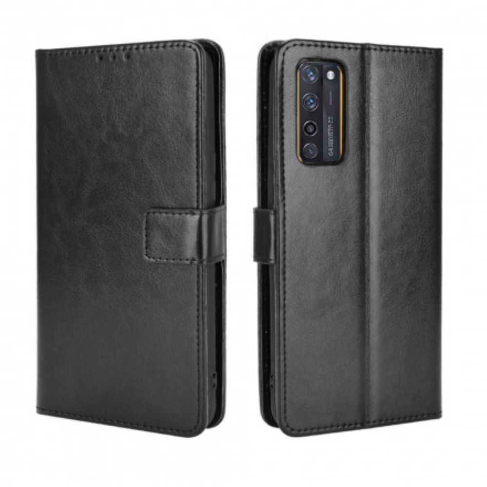 Flip Case Für ZTE Axon 20 4G / 5G Auffälliges Kunstleder