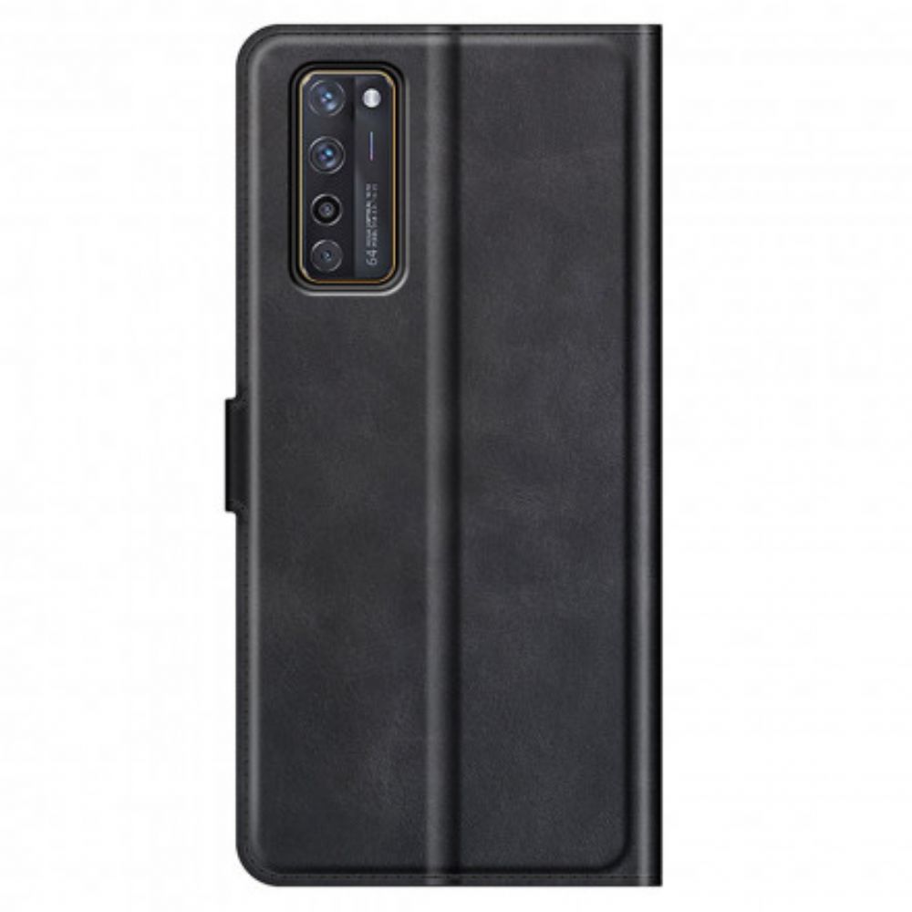 Lederhüllen Für ZTE Axon 20 4G / 5G Schmales Kunstleder