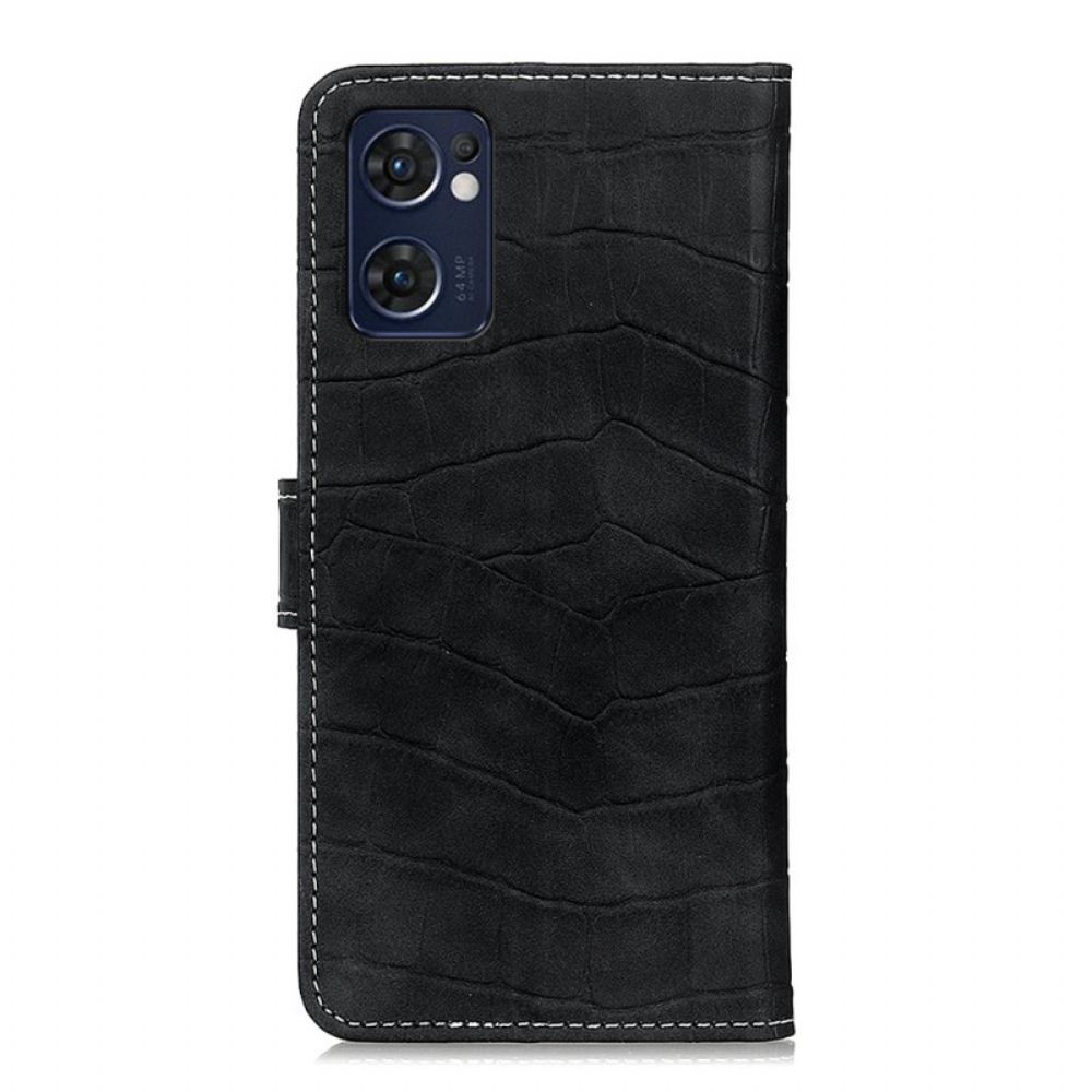 Flip Case Für Oppo Find X5 Lite Krokodilkraft