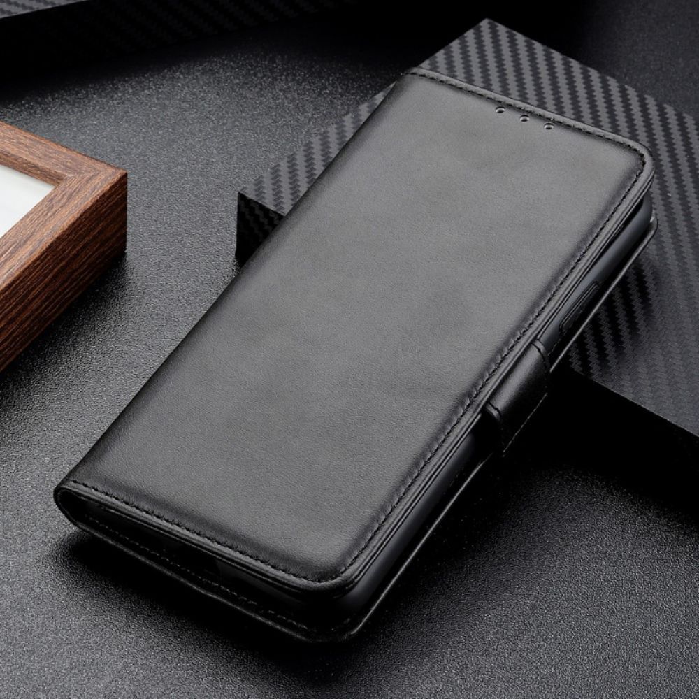 Lederhüllen Für Oppo Find X5 Lite Flip Case Doppelklappe