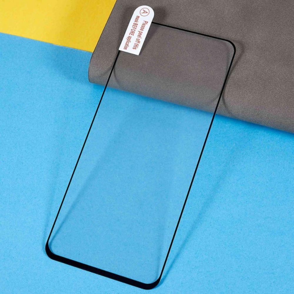 Oppo Find X5 Lite Displayschutzfolie Aus Gehärtetem Glas Mit Schwarzen Rändern