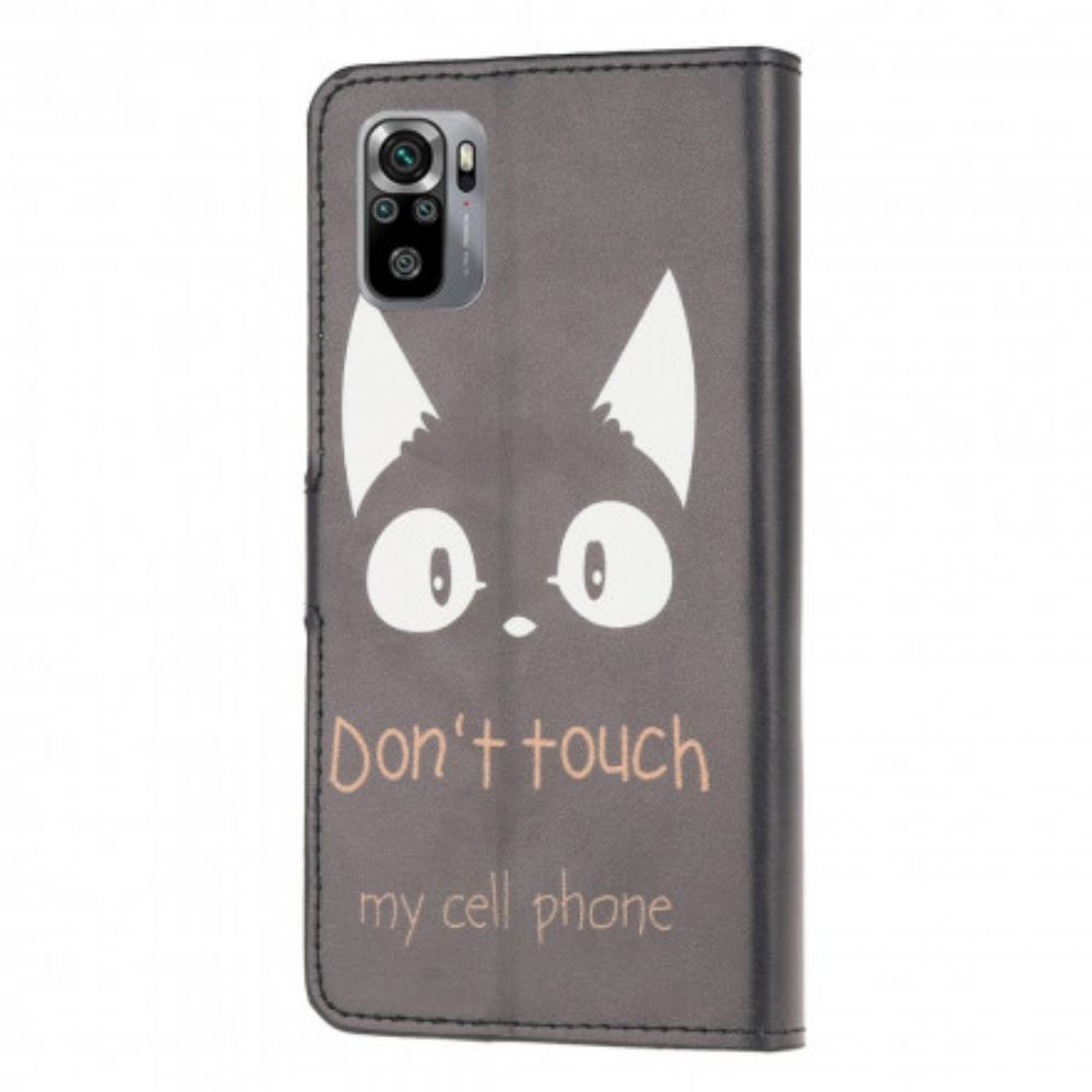 Flip Case Für Xiaomi Redmi Note 10 / 10S Fass Mein Handy Nicht An