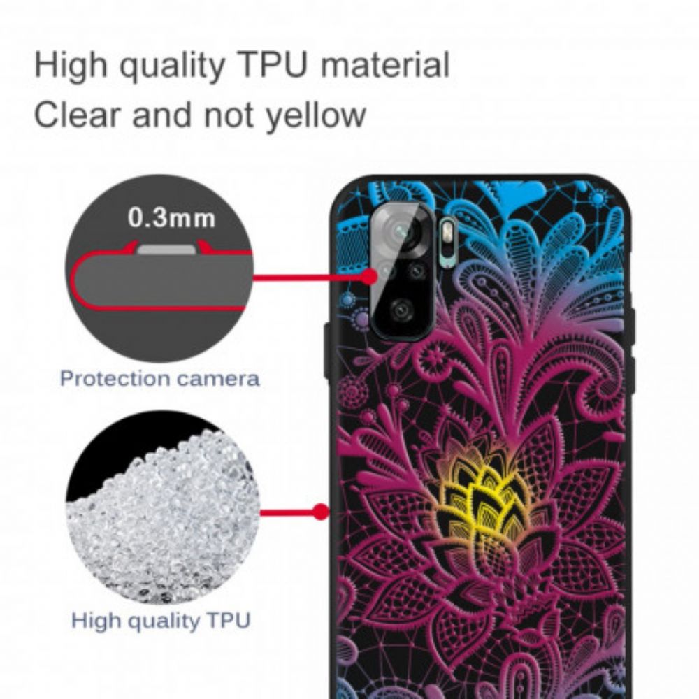 Handyhülle Für Xiaomi Redmi Note 10 / 10S Asiatischer Lotus
