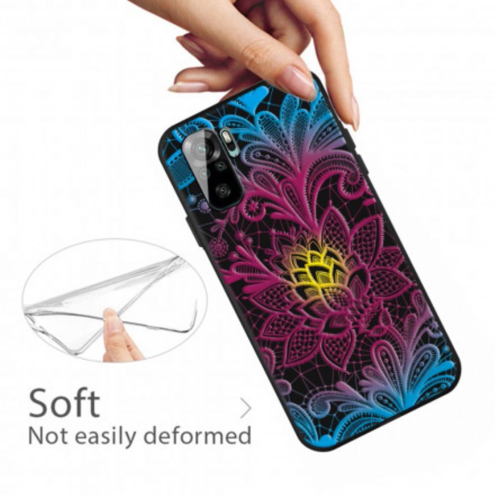 Handyhülle Für Xiaomi Redmi Note 10 / 10S Asiatischer Lotus