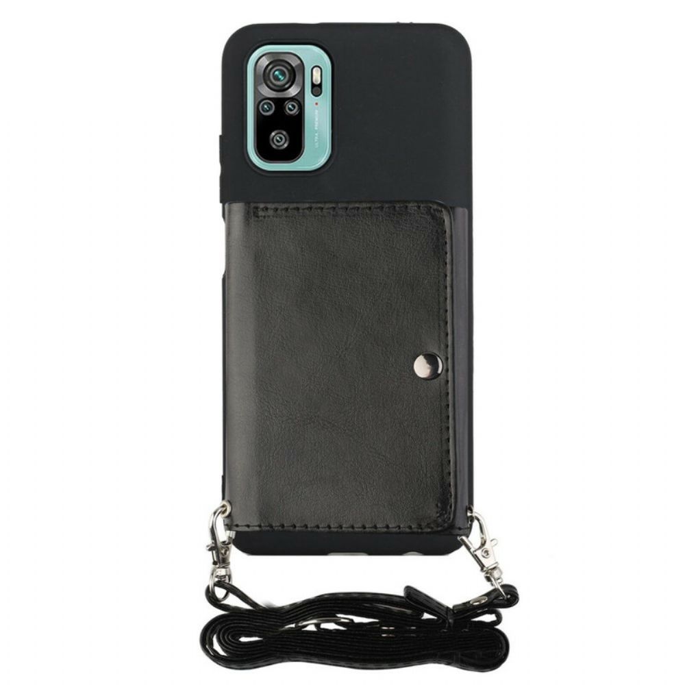 Handyhülle Für Xiaomi Redmi Note 10 / 10S Kartenhalter Zum Umhängen