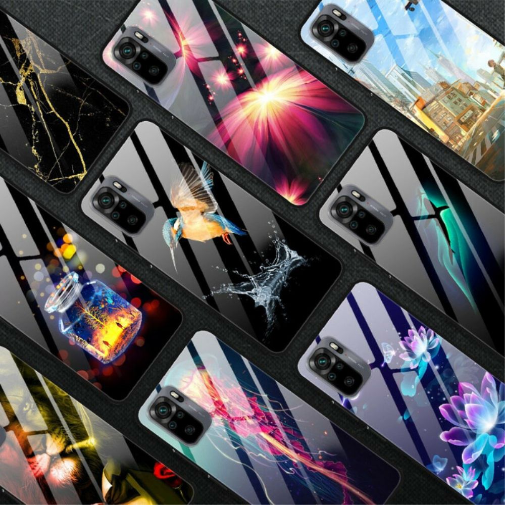 Handyhülle Für Xiaomi Redmi Note 10 / 10S Stern Gehärtetes Glas