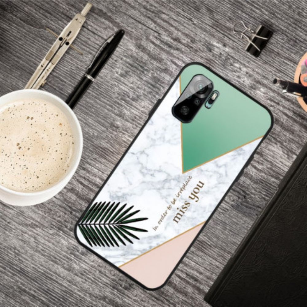 Handyhülle Für Xiaomi Redmi Note 10 / 10S Stilisierter Marmor