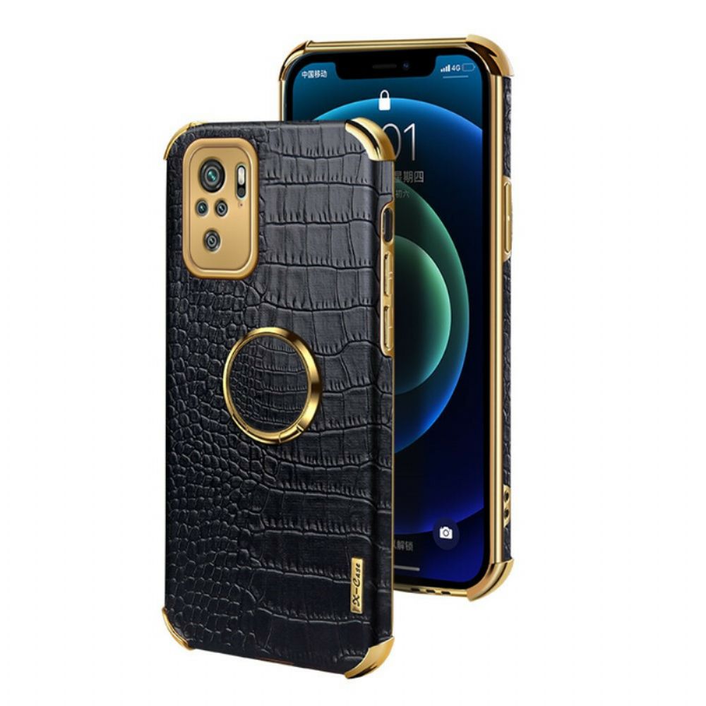 Handyhülle Für Xiaomi Redmi Note 10 / 10S X-case Krokodilleder-effekt