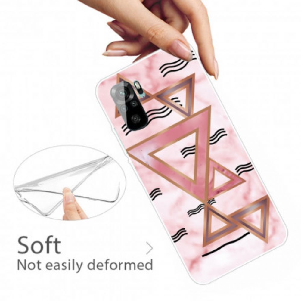 Hülle Für Xiaomi Redmi Note 10 / 10S Ausgefallener Marmor